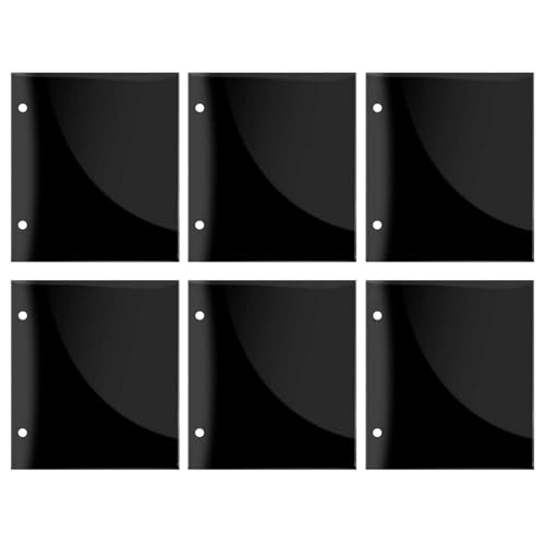 Hozaenwa Chorordner | 6-teilige Chorordner A4 | Dokumentenaufbewahrung mit Präsentationshüllen Ordner für Fotos Chor Blasinstrumente,Display Buch Für Blasorchester Und Chöre von Hozaenwa