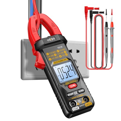 Hozaenwa Stromzange,Intelligenter AC Tester 4000 Messwerten | Intelligente Digitalanzeige Zange für Elektriker DC AC Spannung Electrical Automotive Haushalt Hozaenwa Stromzange,Intelligenter AC Tester 4000 Messwerten | Intelligente Digitalanzeige Zange für Elektriker DC AC Spannung Electrical Automotive Haushalt von Hozaenwa