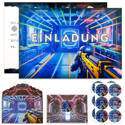Hpbaggy 12 Neon Einladungskarten +12 Umschläge+12 Aufkleber,Neon Einladungskarten Kindergeburtstag,Neon Party,Partyzubehör Einladungskarten Geburtstag Hpbaggy 12 Neon Einladungskarten +12 Umschläge+12 Aufkleber,Neon Einladungskarten Kindergeburtstag,Neon Party,Partyzubehör Einladungskarten Geburtstag von Hpbaggy