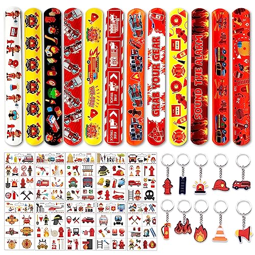 Hpbaggy Feuerwehrmann Party Mitgebsel,Feuerwehr Deko Kindergeburtstag,10 Schlüsselanhänger,12 Schnapparmband,10 Temporäre Tattoos Feuerwehr Spielzeug,Feuerwehr Spielzeug für Jungen Hpbaggy Feuerwehrmann Party Mitgebsel,Feuerwehr Deko Kindergeburtstag,10 Schlüsselanhänger,12 Schnapparmband,10 Temporäre Tattoos Feuerwehr Spielzeug,Feuerwehr Spielzeug für Jungen von Hpbaggy