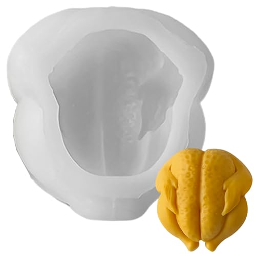 1 Set Silikonform Truthahnform 3d Truthahn Thanksgiving Silikonformen für Fondant, Soja -Wachskerze, Seife, Gips, Epoxidharzguss, DIY Crafts Style11 von Hperu