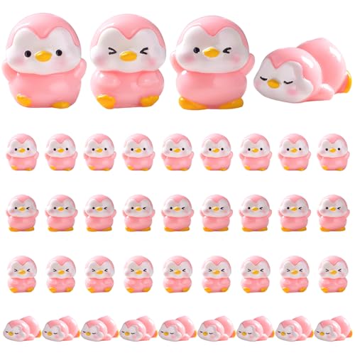 40pcs Mini Penguine, Mini -Harz -Tiere süße Mini -Pinguin -Figuren 4 Stile Mini Pinguine DIY Winzige Tiere Figuren Mini -Tiere für Fairy Garden Micro Landscape Decape Kuchen Topper 40pcs Mini Penguine, Mini -Harz -Tiere süße Mini -Pinguin -Figuren 4 Stile Mini Pinguine DIY Winzige Tiere Figuren Mini -Tiere für Fairy Garden Micro Landscape Decape Kuchen Topper von Hperu