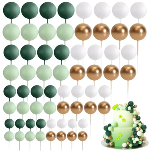 64pcs 4 Größen Verschiedene Mini -Schaumball -Geburtstagstorten -Topper Dekorieren Vorräte für Hochzeitstagsgeburtstagsfeier 64pcs 4 Größen Verschiedene Mini -Schaumball -Geburtstagstorten -Topper Dekorieren Vorräte für Hochzeitstagsgeburtstagsfeier von Hperu