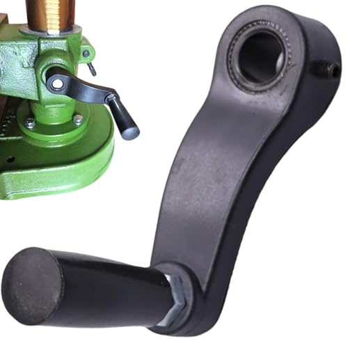 Crank -Griff und Herbstbohrer Ersatz, einfache Installation Metallzubehör, für Industriemaschinenmaschinen, Bohrmaschinen -Pressezubehör von Hperu
