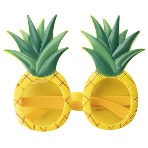 Hperu Lustige Ananas -Sonnenbrille, 3D -Neuheitenpartygläser für Sommer, Strand, Hawaiian -Themenveranstaltungen, Foto -Requisiten für Erwachsene und Kinder Hperu Lustige Ananas -Sonnenbrille, 3D -Neuheitenpartygläser für Sommer, Strand, Hawaiian -Themenveranstaltungen, Foto -Requisiten für Erwachsene und Kinder von Hperu