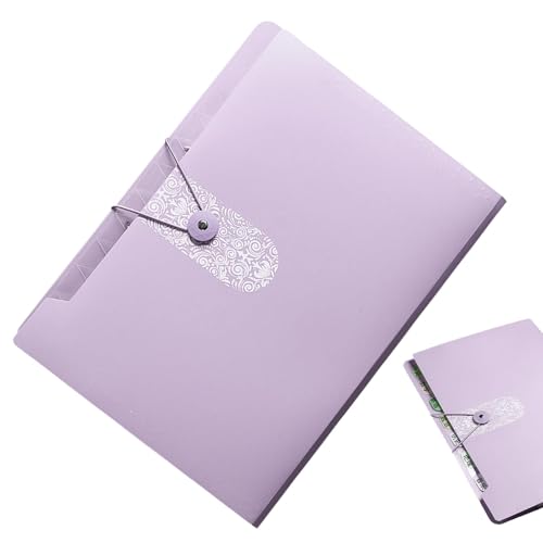 Hqunjikp -Aktenordner | Papier-Organizer-Ordner | A4-Aktenordner in Briefgröße mit 12 Fächern, tragbarer Quittungspapier, Rechnungen, Dokumenten-Organizer für die Schule Hqunjikp -Aktenordner | Papier-Organizer-Ordner | A4-Aktenordner in Briefgröße mit 12 Fächern, tragbarer Quittungspapier, Rechnungen, Dokumenten-Organizer für die Schule von Hqunjikp