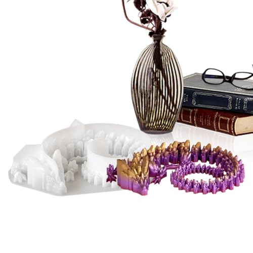 Hqunjikp Silikonformen für Harz – Drachenform, Seifengussform, multifunktionale Epoxidharz-Formen, handgefertigte Harz-Silikonform für Harzschmuck, Ornamente und andere Bastelprojekte Hqunjikp Silikonformen für Harz – Drachenform, Seifengussform, multifunktionale Epoxidharz-Formen, handgefertigte Harz-Silikonform für Harzschmuck, Ornamente und andere Bastelprojekte von Hqunjikp
