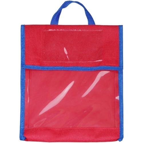 A4-schulbuchtasche, Transparente Buchtasche, Tragbare Aktentasche, Dokumentenmappe Für Studenten, Büro-akten-organizer, Tutorial-tasche von Hrippy