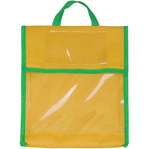 A4-schulbuchtasche, Transparente Buchtasche, Tragbare Aktentasche, Dokumentenmappe Für Studenten, Büro-akten-organizer, Tutorial-tasche von Hrippy