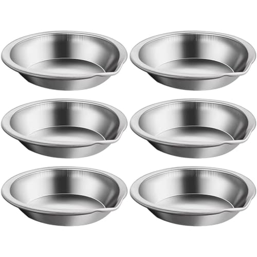 Hrippy 6-teiliges/Set Edelstahl, Runde Farbschale, Künstler-farbmischpalette Zum Mischen Und Mischen Von Farben Hrippy 6-teiliges/Set Edelstahl, Runde Farbschale, Künstler-farbmischpalette Zum Mischen Und Mischen Von Farben von Hrippy