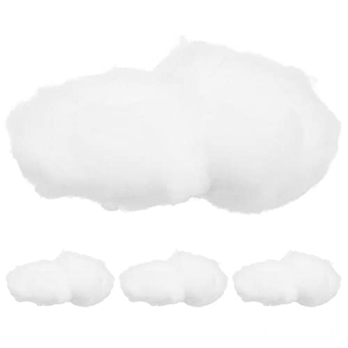 Hrippy Künstliche Wolke Requisiten 3D-Baumwollwolkenform DIY Babyzimmer Dekorative hängende Wolkenverzierung für Show-Hochzeit von Hrippy