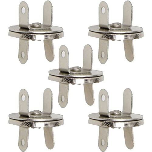 Hrippy Magnetische Snaptasten 5sets Ultra Dünn 14mm Magnetknopf Clips Kostenlose Installation Doppelbein Magnetische Schnalle Für Taschenkleidung Hrippy Magnetische Snaptasten 5sets Ultra Dünn 14mm Magnetknopf Clips Kostenlose Installation Doppelbein Magnetische Schnalle Für Taschenkleidung von Hrippy