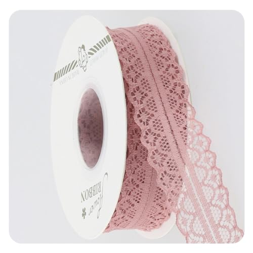 Hrlace 1 Roll Spitzenband Vintage 3cm Breit Spitzenborte Stoffband Dekoband Geschenkband Hochzeit Borten und Bänder zum Nähen für DIY-Hochzeitskostüme, Party, Tortenschachteln, 20 Yards Rosa 1# Hrlace 1 Roll Spitzenband Vintage 3cm Breit Spitzenborte Stoffband Dekoband Geschenkband Hochzeit Borten und Bänder zum Nähen für DIY-Hochzeitskostüme, Party, Tortenschachteln, 20 Yards Rosa 1# von Hrlace