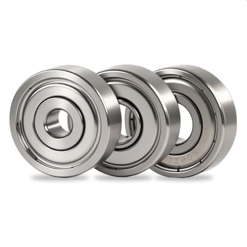 Hrlace 10 Stück Kugellager Doppelt Miniatur Rillenkugellager Metall Double Shielded Geschützte-Kugellager für DIY Motoren Drehbänke Drucker Maschine Mechanische Geräte Elektronik 603 ZZ 3x9x5 mm Hrlace 10 Stück Kugellager Doppelt Miniatur Rillenkugellager Metall Double Shielded Geschützte-Kugellager für DIY Motoren Drehbänke Drucker Maschine Mechanische Geräte Elektronik 603 ZZ 3x9x5 mm von Hrlace