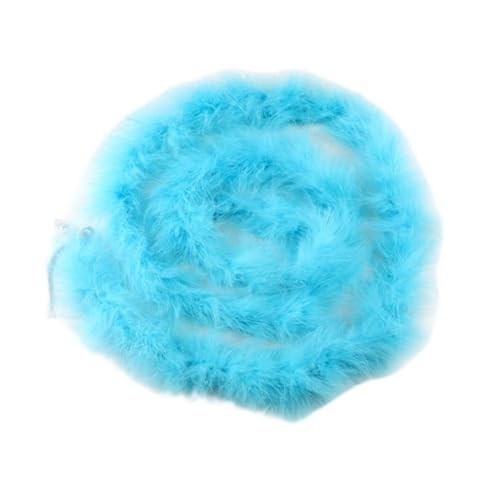 Hrlace 2 Meter Marabu Federboa Natürliche Truthah Feder Boa Flauschige Marabu Boa Feder Girlande Weihnachtsgirlande für DIY Basteln Hochzeit Weihnachten Tanzen Party Dekorationen 16g Blau 3# Hrlace 2 Meter Marabu Federboa Natürliche Truthah Feder Boa Flauschige Marabu Boa Feder Girlande Weihnachtsgirlande für DIY Basteln Hochzeit Weihnachten Tanzen Party Dekorationen 16g Blau 3# von Hrlace