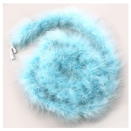 Hrlace 2 Meter Marabu Federboa Natürliche Truthah Feder Boa Flauschige Marabu Boa Feder Girlande Weihnachtsgirlande für DIY Basteln Hochzeit Weihnachten Tanzen Party Dekorationen 16g Hellblau Hrlace 2 Meter Marabu Federboa Natürliche Truthah Feder Boa Flauschige Marabu Boa Feder Girlande Weihnachtsgirlande für DIY Basteln Hochzeit Weihnachten Tanzen Party Dekorationen 16g Hellblau von Hrlace