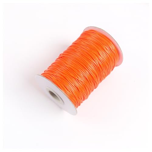 Hrlace 20m Gewachste Baumwollschnur Wachsschnur Wachsband Baumwollkordel Lederschnur Wachslinie Wachskordel für Schmuckherstellung DIY Handwerk Armbänder Halskette Machen 17 Orange 1mm Hrlace 20m Gewachste Baumwollschnur Wachsschnur Wachsband Baumwollkordel Lederschnur Wachslinie Wachskordel für Schmuckherstellung DIY Handwerk Armbänder Halskette Machen 17 Orange 1mm von Hrlace