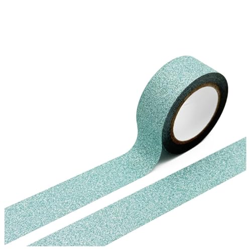 Hrlace 3 Rolle 15 m X 15mm Glitzer Klebeband Washi Glitzerband Folien-Abdeckbänder Dekorative Washi-Papierstift Klebebänder für DIY Scrapbook Basteln Geschenkverpackungen Journals Hellblau Hrlace 3 Rolle 15 m X 15mm Glitzer Klebeband Washi Glitzerband Folien-Abdeckbänder Dekorative Washi-Papierstift Klebebänder für DIY Scrapbook Basteln Geschenkverpackungen Journals Hellblau von Hrlace