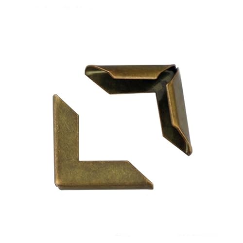 Hrlace 50 Stück Eckenschutz Metall Schutzecke Kantendekor für Bücher Vintage Stil Buchecken Kantenschutz Bronze Buchbeschlag Buchecke Schutzecke für Scrapbooking Alben Fotoalbum Bücher (24 Stile) #19 Hrlace 50 Stück Eckenschutz Metall Schutzecke Kantendekor für Bücher Vintage Stil Buchecken Kantenschutz Bronze Buchbeschlag Buchecke Schutzecke für Scrapbooking Alben Fotoalbum Bücher (24 Stile) #19 von Hrlace