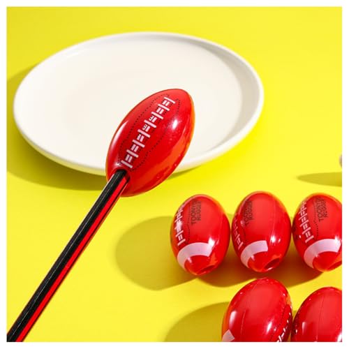 Hrlace 6 Stück Einloch Bleistiftspitzer Fußball Bleistift Spitzer Tragbare Manuelle Anspitzer Mini Sport Ball Handgehalten-Bleistiftspitzer für Schüler Lehrer Kinder Büro Rugby-Bälle Hrlace 6 Stück Einloch Bleistiftspitzer Fußball Bleistift Spitzer Tragbare Manuelle Anspitzer Mini Sport Ball Handgehalten-Bleistiftspitzer für Schüler Lehrer Kinder Büro Rugby-Bälle von Hrlace