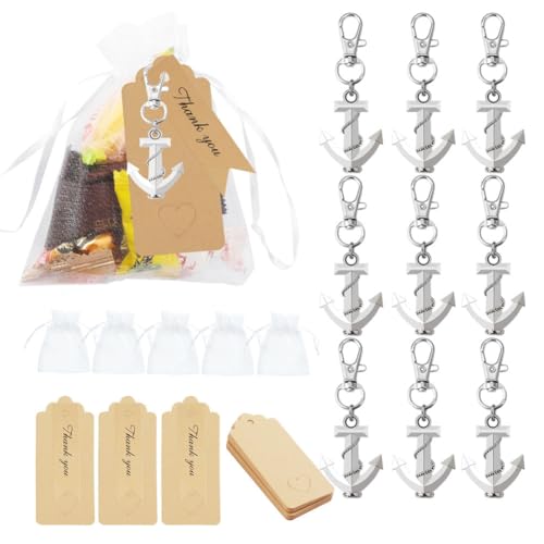 Hrlace Anker Schlüsselanhänger Hochzeit Gastgeschenke Dankesgeschenke mit Kordelzug Geschenktüten und Etiketten Anker-Anhänger für nautische Party Kommunion Taufe Hochzeitsgeschenke 3# 24 Stück Hrlace Anker Schlüsselanhänger Hochzeit Gastgeschenke Dankesgeschenke mit Kordelzug Geschenktüten und Etiketten Anker-Anhänger für nautische Party Kommunion Taufe Hochzeitsgeschenke 3# 24 Stück von Hrlace