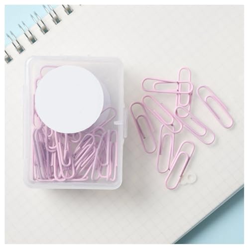 Hrlace Büroklammern Bunt Büroklammer Metall Büroklammern mit Beschichtung Paper Clips für Papiere Schule Büro Persönlichen Buch Memo Tagebuch Papier Poster Foto 28 mm rosa 4 Kartons/200 Stück Hrlace Büroklammern Bunt Büroklammer Metall Büroklammern mit Beschichtung Paper Clips für Papiere Schule Büro Persönlichen Buch Memo Tagebuch Papier Poster Foto 28 mm rosa 4 Kartons/200 Stück von Hrlace