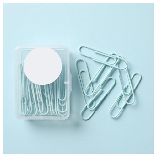 Hrlace Büroklammern Bunt Büroklammer Metall Büroklammern mit Beschichtung Paper Clips für Papiere Schule Büro Persönlichen Buch Memo Tagebuch Papier Poster Foto 50 mm grün 4 Kartons/80 Stück Hrlace Büroklammern Bunt Büroklammer Metall Büroklammern mit Beschichtung Paper Clips für Papiere Schule Büro Persönlichen Buch Memo Tagebuch Papier Poster Foto 50 mm grün 4 Kartons/80 Stück von Hrlace