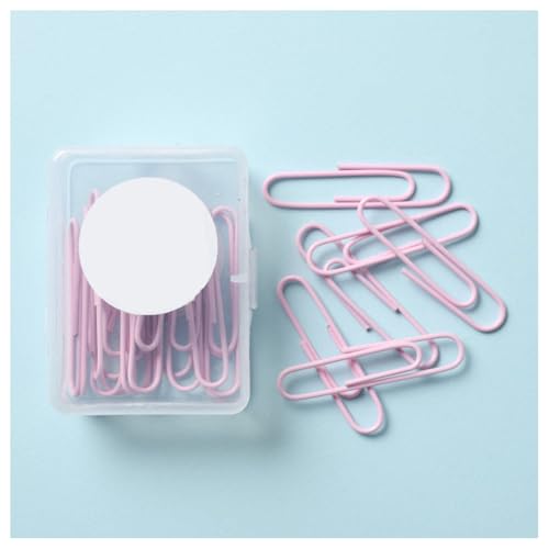 Hrlace Büroklammern Bunt Büroklammer Metall Büroklammern mit Beschichtung Paper Clips für Papiere Schule Büro Persönlichen Buch Memo Tagebuch Papier Poster Foto 50 mm rosa 4 Kartons/80 Stück Hrlace Büroklammern Bunt Büroklammer Metall Büroklammern mit Beschichtung Paper Clips für Papiere Schule Büro Persönlichen Buch Memo Tagebuch Papier Poster Foto 50 mm rosa 4 Kartons/80 Stück von Hrlace
