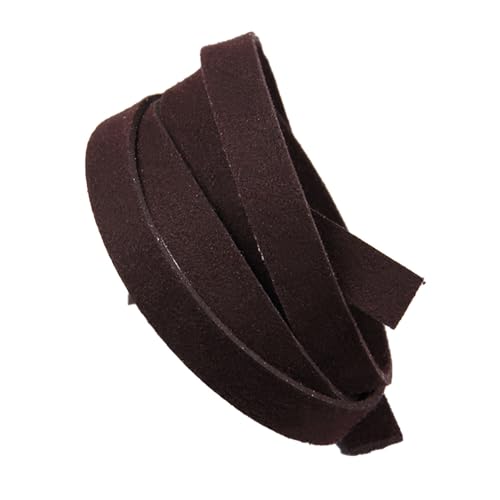 Hrlace Faux Wildleder Schnur 5m x 8mm Lederband Lederschnur Samtband Veloursleder Band Doppelseitiges Samt für Schmuck, Halsketten, Armbänder, Perlen DIY handgefertigtes Kunsthandwerk Kaffee dunkel Hrlace Faux Wildleder Schnur 5m x 8mm Lederband Lederschnur Samtband Veloursleder Band Doppelseitiges Samt für Schmuck, Halsketten, Armbänder, Perlen DIY handgefertigtes Kunsthandwerk Kaffee dunkel von Hrlace
