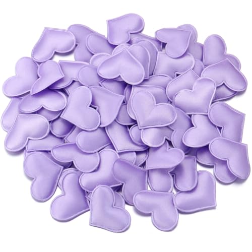 Hrlace Herz Konfetti 100 Stück Herz-Schwamm Herzförmiges 3D-Konfetti Herzen Deko Confetti Stoff Liebe Herz Tischdeko für Valentinstag, Jubiläum Dating, Hochzeitsbett, Geburtstag Deko Lila 3.2cm Hrlace Herz Konfetti 100 Stück Herz-Schwamm Herzförmiges 3D-Konfetti Herzen Deko Confetti Stoff Liebe Herz Tischdeko für Valentinstag, Jubiläum Dating, Hochzeitsbett, Geburtstag Deko Lila 3.2cm von Hrlace