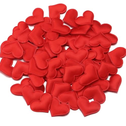 Hrlace Herz Konfetti 100 Stück Herz-Schwamm Herzförmiges 3D-Konfetti Herzen Deko Confetti Stoff Liebe Herz Tischdeko für Valentinstag, Jubiläum Dating, Hochzeitsbett, Geburtstag Deko Rot 2.5cm Hrlace Herz Konfetti 100 Stück Herz-Schwamm Herzförmiges 3D-Konfetti Herzen Deko Confetti Stoff Liebe Herz Tischdeko für Valentinstag, Jubiläum Dating, Hochzeitsbett, Geburtstag Deko Rot 2.5cm von Hrlace