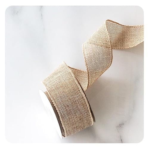Hrlace Juteband 4 cm*5 Yards Natürlich Dekoband Vintage Geschenkband mit Draht Bastelband aus Jute Stoffband Weihnachtsleinenband zum Dekorieren von Hochzeiten,Geburtstagen,Geschenken Holz 3 Rollen Hrlace Juteband 4 cm*5 Yards Natürlich Dekoband Vintage Geschenkband mit Draht Bastelband aus Jute Stoffband Weihnachtsleinenband zum Dekorieren von Hochzeiten,Geburtstagen,Geschenken Holz 3 Rollen von Hrlace