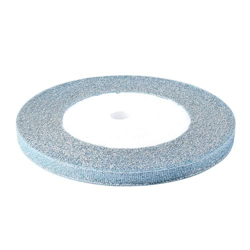 Hrlace Organzaband 22 m Glitzer Schleifenband Durchscheinende Deko Geschenkband Metallic Glänzendes Band für Heimwerken,Basteln,Geschenkverpackung,Weihnachten Dekorative, 1 Rollen Hellblau 2.5cm Hrlace Organzaband 22 m Glitzer Schleifenband Durchscheinende Deko Geschenkband Metallic Glänzendes Band für Heimwerken,Basteln,Geschenkverpackung,Weihnachten Dekorative, 1 Rollen Hellblau 2.5cm von Hrlace