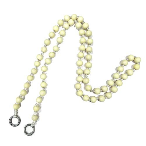 Hrlace Perlen Handykette 120cm Bunte Holzperlen Handy Lanyard Abnehmbare Telefon Kette Umhängeband Universal Anti Verlorene Handy Hängen Chian Taschenkette für Damen und Mädchen Beige Hrlace Perlen Handykette 120cm Bunte Holzperlen Handy Lanyard Abnehmbare Telefon Kette Umhängeband Universal Anti Verlorene Handy Hängen Chian Taschenkette für Damen und Mädchen Beige von Hrlace
