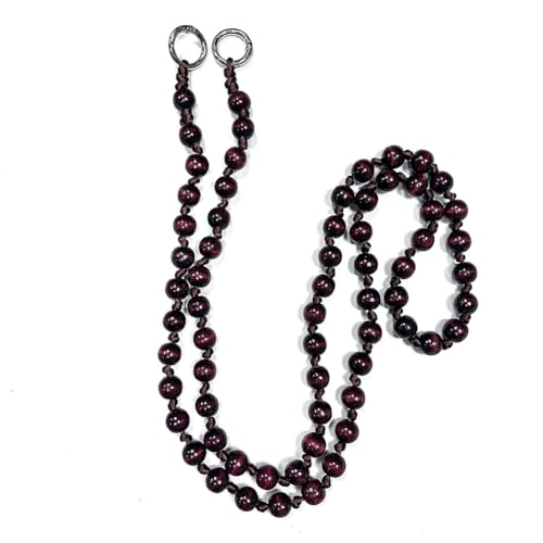 Hrlace Perlen Handykette 120cm Bunte Holzperlen Handy Lanyard Abnehmbare Telefon Kette Umhängeband Universal Anti Verlorene Handy Hängen Chian Taschenkette für Damen und Mädchen Schokolade Hrlace Perlen Handykette 120cm Bunte Holzperlen Handy Lanyard Abnehmbare Telefon Kette Umhängeband Universal Anti Verlorene Handy Hängen Chian Taschenkette für Damen und Mädchen Schokolade von Hrlace