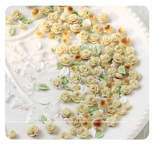 Hrlace Rose Nail Charms mit Perle 3D Harz Kamelie Rose Flower Nagel Deko Gemischt Größe Blumen Charms Nail Art Strasssteine Nägel Zubehör für Nägel Art,DIY Handyhülle,weihnachtsdeko Gelb Hrlace Rose Nail Charms mit Perle 3D Harz Kamelie Rose Flower Nagel Deko Gemischt Größe Blumen Charms Nail Art Strasssteine Nägel Zubehör für Nägel Art,DIY Handyhülle,weihnachtsdeko Gelb von Hrlace