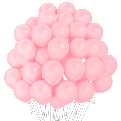 Luftballons Rosa 100 Stück 12 Zoll Matt Luftballons Pastell Rosa Luftballon Girlande Macaron Pink Ballons Latex Partyballon Für Hochzeit Geburtstag Valentinstag Jugendweihe Gender Reveal Party Deko von Hroanc
