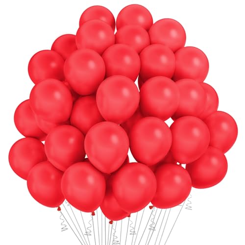 Luftballons Rot 100 Stück 12 Zoll Matt Rote Luftballons Geburtstag Latex Rote Ballons Luftballon Girlande Für Geburtstag Hochzeit Silvester Weihnachten Valentinstag Casino Baby Party Dekoration Luftballons Rot 100 Stück 12 Zoll Matt Rote Luftballons Geburtstag Latex Rote Ballons Luftballon Girlande Für Geburtstag Hochzeit Silvester Weihnachten Valentinstag Casino Baby Party Dekoration von Hroanc