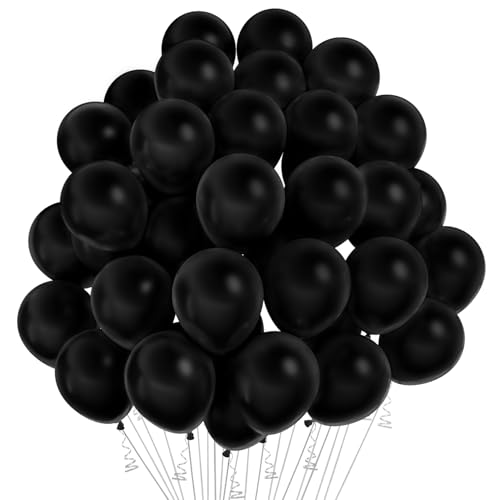 Luftballons Schwarz 100 Stück 12 Zoll Schwarze Ballons Matt Schwarze Luftballons Geburtstag Latex Luftballon Girlande Für Halloween Deko Geburtstag Trauer Baby Party Dekoration Hochzeitsdekoration Luftballons Schwarz 100 Stück 12 Zoll Schwarze Ballons Matt Schwarze Luftballons Geburtstag Latex Luftballon Girlande Für Halloween Deko Geburtstag Trauer Baby Party Dekoration Hochzeitsdekoration von Hroanc