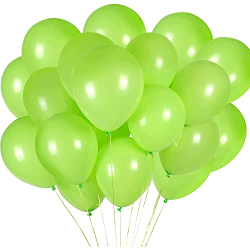 Hrobig Apfelgrüne Luftballons, 100 Stück, 30,5 cm, Premium-Latex-Ballon, hellgrüne Ballongirlande für Jungen, Geburtstagsparty, Hochzeit, Babyparty, Dekoration von Hrobig