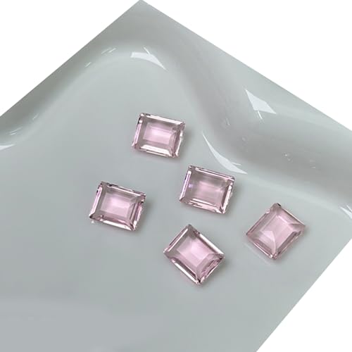 10 x Strasssteine, rechteckig, kristallklar, Kunstdekorationen, Zubehör für Damen von Hrtyvhin