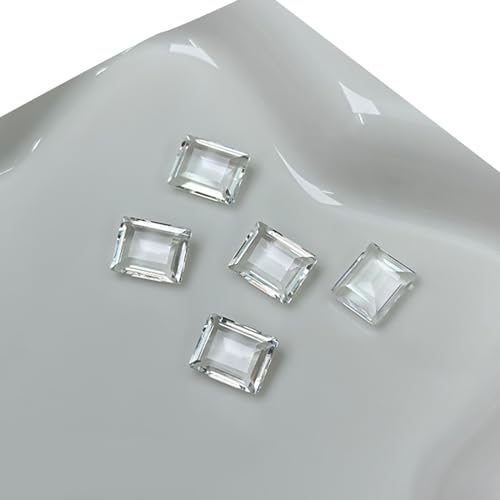 10 x Strasssteine, rechteckig, kristallklar, Kunstdekorationen, Zubehör für Damen 10 x Strasssteine, rechteckig, kristallklar, Kunstdekorationen, Zubehör für Damen von Hrtyvhin