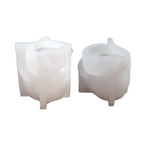 Halter Harzform Zement Gips Blumentopf Silikonformen Epoxidharz Gießformen für DIY Schmuck Aufbewahrungsbox von Hrtyvhin