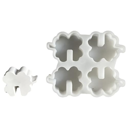 Silikon-Epoxidharz-Form für Büro, Schreibtisch, Ornamente, Kleeblatt/Blumen, Epoxidharz-Formen, Schmuckherstellung von Hrtyvhin