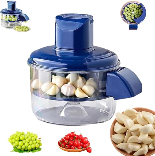 Elektrische Traubenschälmaschine, automatischer kleiner Obst-Tomatenschäler, vollautomatische Schälmaschine, multifunktional, automatischer kleiner Obstschäler, für kommerzielle und private Küche von HshDUti