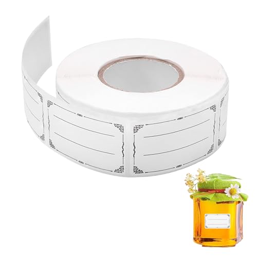 Hsyadazi 1 Rolle 600 Stück Etiketten Selbstklebend (30x50mm) - Weiße Beschriftungsaufkleber für Gläser, Flaschen & Tüten - Gefrier- & Mikrowellenfest Hsyadazi 1 Rolle 600 Stück Etiketten Selbstklebend (30x50mm) - Weiße Beschriftungsaufkleber für Gläser, Flaschen & Tüten - Gefrier- & Mikrowellenfest von Hsyadazi