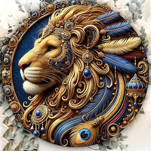 Huacan Diamond Painting Löwe Eckige AB Steine Erwachsene Diamant Paintings Bilder Voll Drill Malerei für Home Wall Decor Bild Größe 30x30cm Huacan Diamond Painting Löwe Eckige AB Steine Erwachsene Diamant Paintings Bilder Voll Drill Malerei für Home Wall Decor Bild Größe 30x30cm von Huacan
