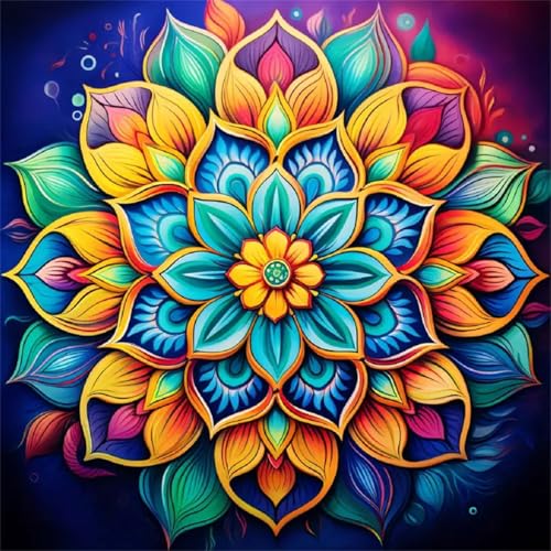 Huacan Diamond Painting Mandala Eckige Steine Erwachsene AB Diamant Paintings Bilder Voll Drill Malerei für Home Wall Decor Bild Größe 30x30cm Huacan Diamond Painting Mandala Eckige Steine Erwachsene AB Diamant Paintings Bilder Voll Drill Malerei für Home Wall Decor Bild Größe 30x30cm von Huacan