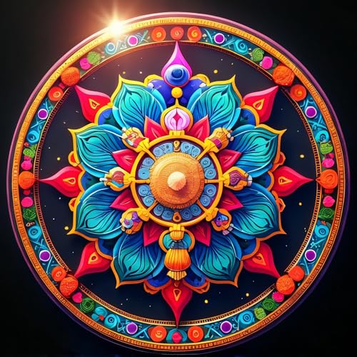 Huacan Diamond Painting Mandala Erwachsene Eckige AB Steine Diamant Paintings Bilder Voll Bohrer Malerei für Home Wall Decor Bild Größe 30x30cm Huacan Diamond Painting Mandala Erwachsene Eckige AB Steine Diamant Paintings Bilder Voll Bohrer Malerei für Home Wall Decor Bild Größe 30x30cm von Huacan