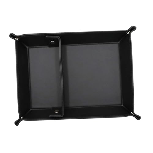 Generic Ablageschale Als Schreibtischablage Kosmetikablage Uhrenhalter Und Kleinteile Organizer Aus PU mit Zwei Fächern für Schminktisch Und Arbeitsplat, Schwarz Generic Ablageschale Als Schreibtischablage Kosmetikablage Uhrenhalter Und Kleinteile Organizer Aus PU mit Zwei Fächern für Schminktisch Und Arbeitsplat, Schwarz von HuadaXtai